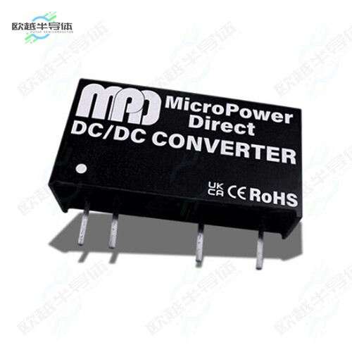 MD224S-12BI[电源模块DC/DC,2W,24V IN,12V OUT,3KV,]