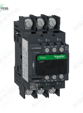 LC1D50A6BD[继电器TESYS 3P EVLK CTR 50A 22KW AC3 2]