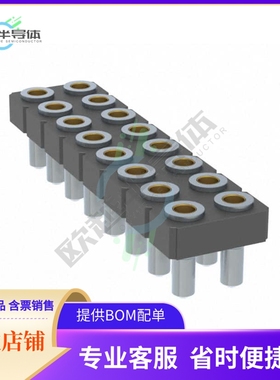 415-47-216-41-004000【CONN SOCKET 16POS 0.1 GOLD PCB】