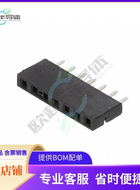 68685-307LF【CONN RCPT 7POS 0.1 GOLD PCB】