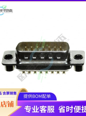 172-E15-102R021【CONN D-SUB PLUG 15POS PNL MNT】