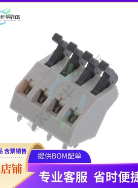 AST0450404【SPRING CLAMP TERMINAL BLOCK, 45】