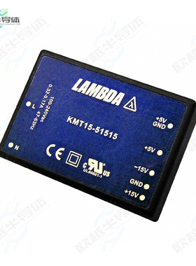 KMT15-51212[电源模块AC/DC CONVERTER 5V +/-12V 15W]