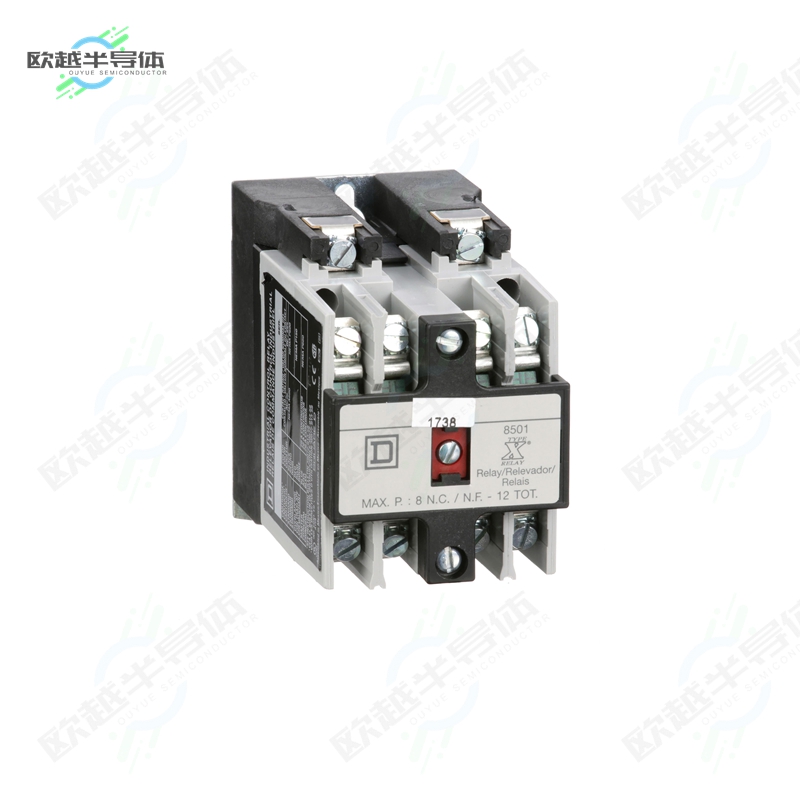 8501XO40V06[继电器RELAY 600VAC 10AMP NEMA +OPTIONS]