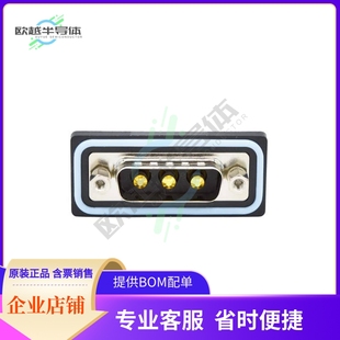 SUB PLUG 3POS CDFS3W3103L411 MNT PNL CONN