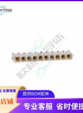 826852-3【CONN HDR 10POS 0.25 TIN PCB】