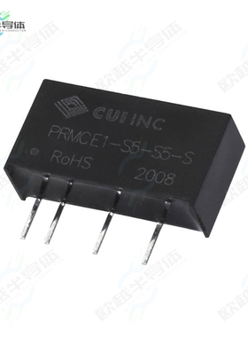 PRMCE1-S24-S12-S[电源模块DC-DC ISOLATED 3K, 1 W, 22.8~25.]