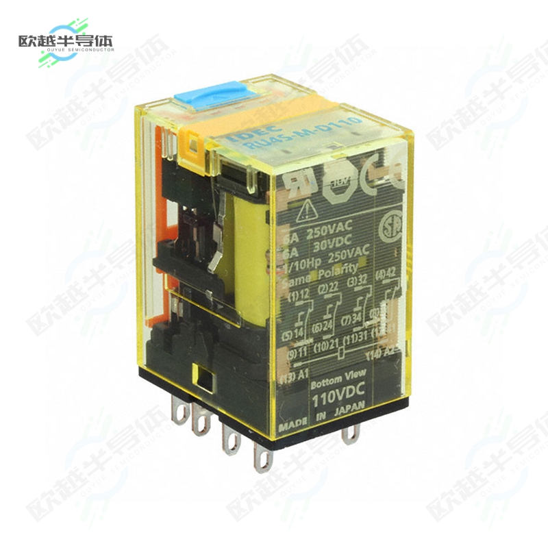 RU4S-CD-D24[继电器RELAY GEN PURPOSE 4PDT 6A 24V]