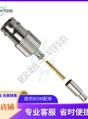 112161【CONN BNC JACK STR 75 OHM CRIMP】