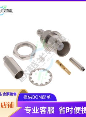 R141306000W【BNC / STRAIGHT BULKHEAD JACK FRO】