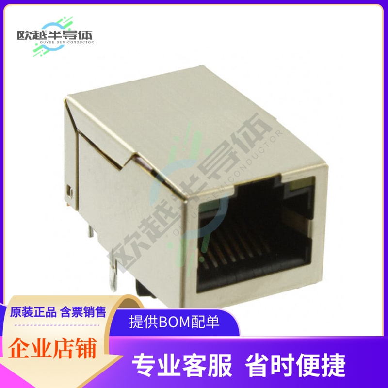 JXR1-0011NLT【CONN JACK 1PORT 100 BASE-TX PCB】