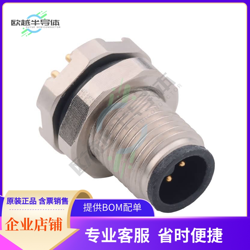852-004-113R004【CONN RCPT MALE 4POS GOLD SOLDER】