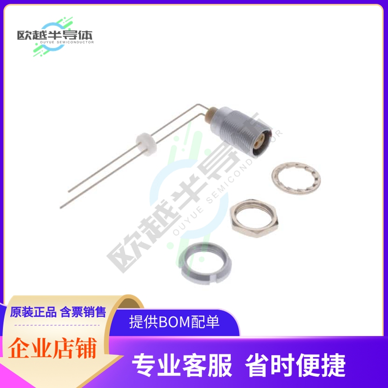 ECG.0B.302.CLV【CONN RCPT FMALE 2POS GOLD SOLDER】