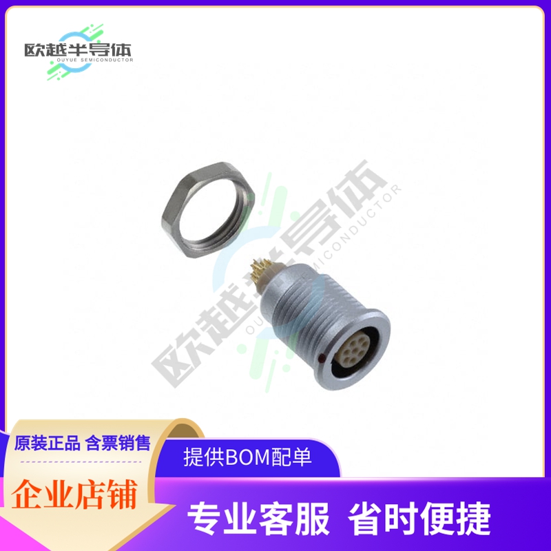 G11L0C-P08LFG0-0000【CONN RCPT FMALE 8P GOLD SLDR CUP】