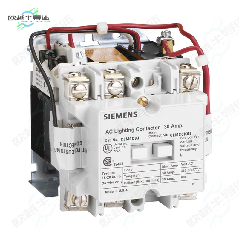 CLM0C04120[继电器CONTACTOR LTG M-HELD,30A,4NO,OPN]