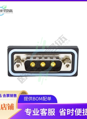 CDFR3W3113L411【CONN D-SUB PLUG 3POS R/A SLDR】