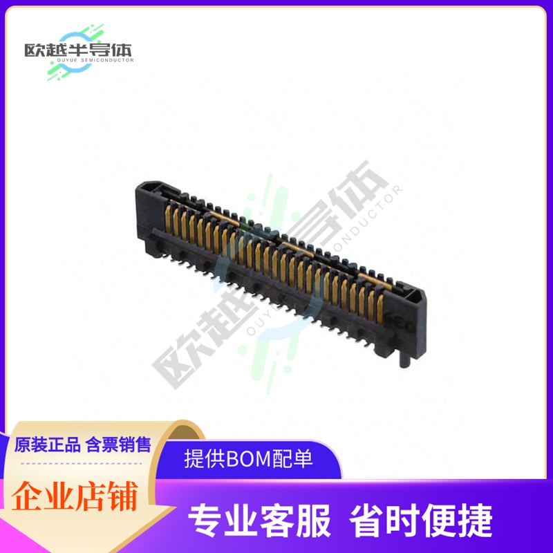 QRM8-026-02.0-L-D-A【CONN ARRAY PLUG 52POS SMD GOLD】