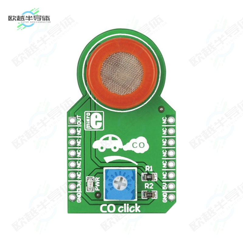 MIKROE-1626[开发板BOARD CO CARBON MONOXIDE CLICK】