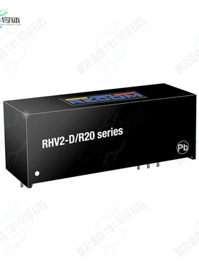 RHV2-0505D/R20[电源模块DC DC CONVERTER +/-5V 2W]