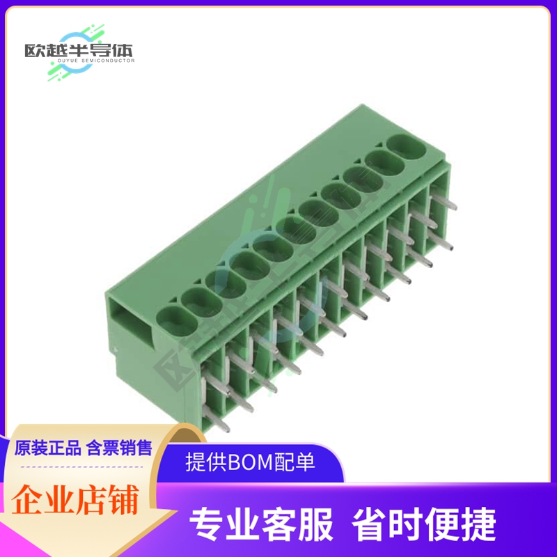 1017501【TERM BLK 11P SIDE ENT 5.08MM PCB】