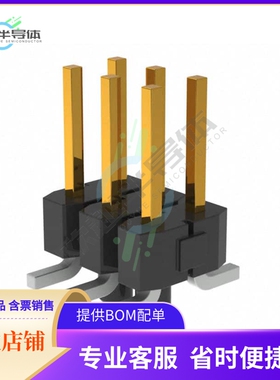 TSM-103-01-SM-DV-A【CONN HEADER SMD 6POS 2.54MM】