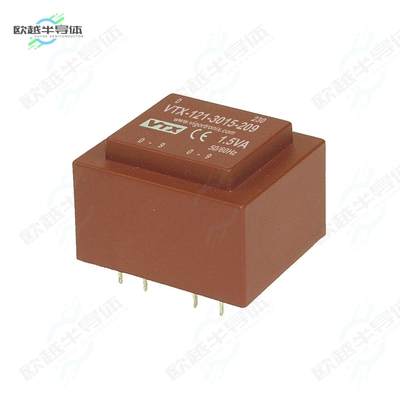 VTX-121-3015-412[变压器PWR XFMR PCB ENCAP 1.5VA 2X115V]