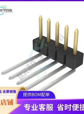 PBC05SBDN【CONN HEADER R/A 5POS 2.54MM】