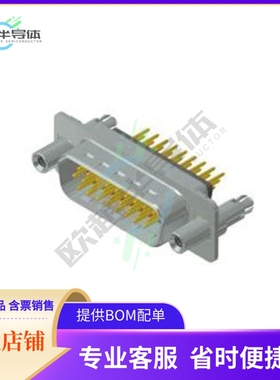 163A17059X【CONN D-SUB HD PLUG 26P VERT SLDR】