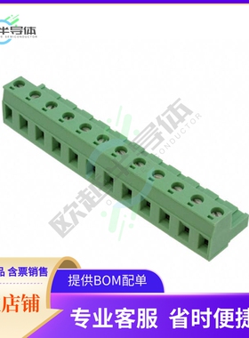 1767106【TERM BLOCK PLUG 12POS STR 7.62MM】