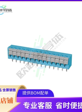 TBL004V-508-14BE-2GY【TERMINAL BLOCK, SCREWLESS, 5.08,】