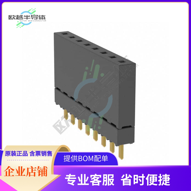 ESW-108-12-G-S【CONN SOCKET 8POS 0.1 GOLD PCB】