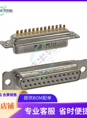 DBP25S065TLF【CONN D-SUB RCPT 25POS SLDR CUP】