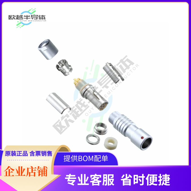 K31F1C-P08LFG0-4500【CONN RCPT FMALE 8P GOLD SLDR CUP】