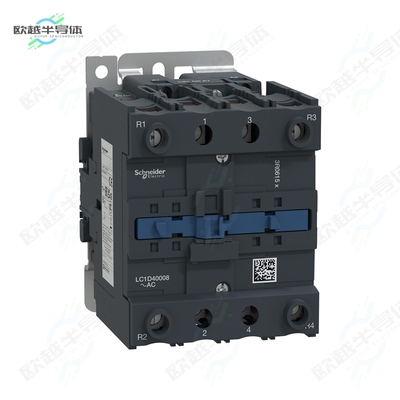 LC1D40008E7[继电器4P CONT 60A AC-1 2NO 2NC 48VAC C]