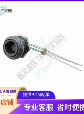 PLB3G820004【CONN RCPT FMALE 4POS GOLD SOLDER】