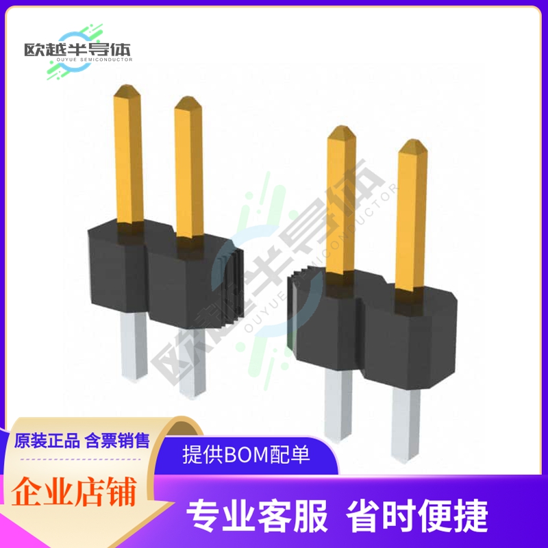 PBC08SAAN【CONN HEADER VERT 8POS 2.54MM】