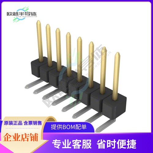 PBC08SGAN【CONN HEADER R/A 8POS 2.54MM】