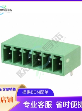 1897843【TERM BLOCK HDR 6POS 90DEG 3.81MM】