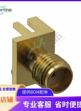 132357-11【CONN SMA RCPT STR 50OHM EDGE MNT】