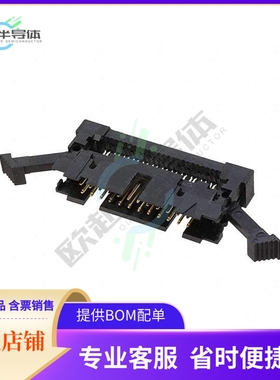 1-111504-8【CONN PLUG 24P IDC 26-28AWG GOLD】