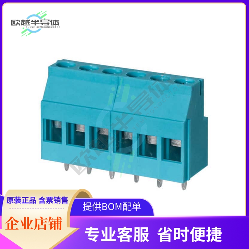 TB010-508-06BE【TERMINAL BLOCK, SCREW TYPE, 5.08】