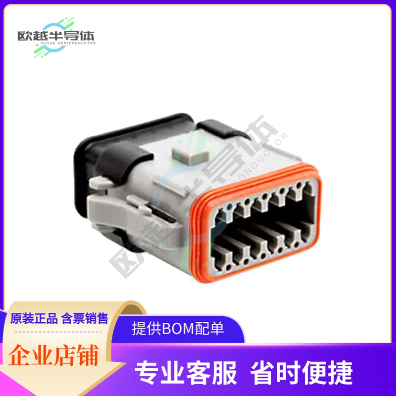 AT06-12SA-SRGRY【CONN PLUG 12POS 14-20AWG SIZE 16】