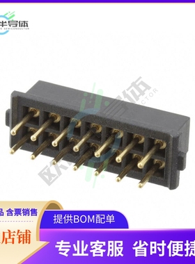 M80-8501445【CONN RCPT 14POS 0.079 GOLD PCB】