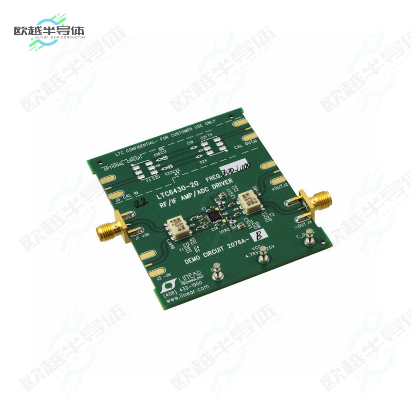 DC2076A-B[开发板DEMO BOARD LTC6430-20 300-1000MH】