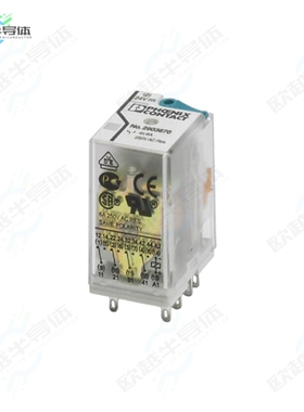 2903670[继电器RELAY GEN PURPOSE 4PDT 6A 24V]