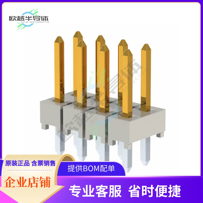 HTSW-104-07-FM-D【CONN HEADER VERT 8POS 2.54MM】