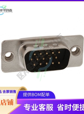 180-015-103L011【CONN D-SUB HD PLUG 15POS PNL MNT】