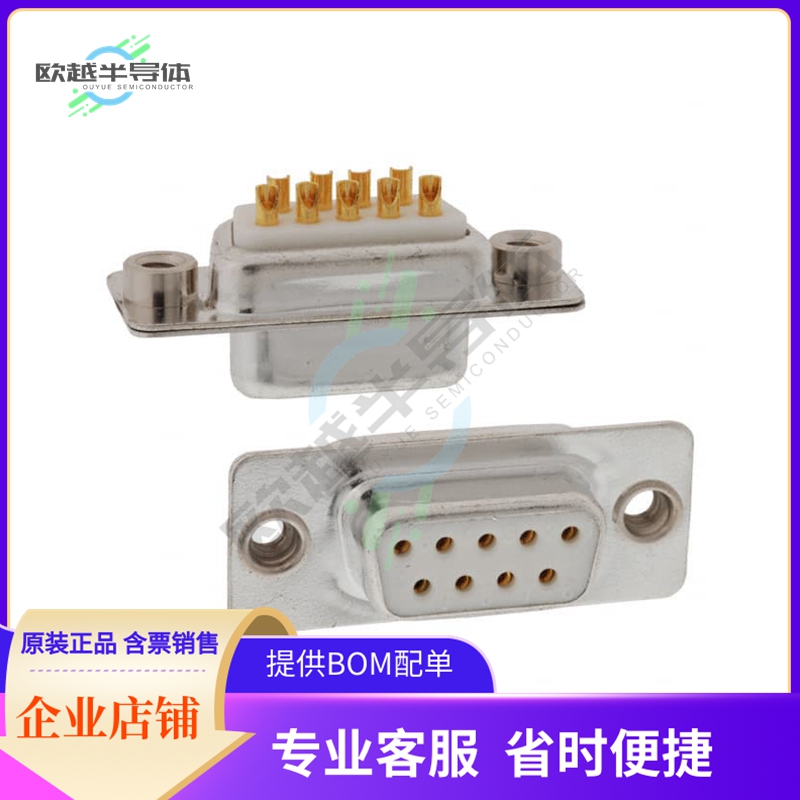 172-E09-202R011【CONN D-SUB RCPT 9POS PNL MNT】