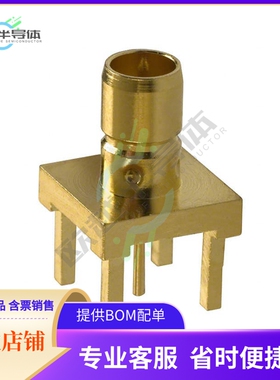 142138-75【CONN MINI SMB JACK STR 75OHM PCB】