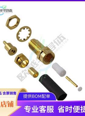 132220【CONN SMA JACK STR 50 OHM SOLDER】